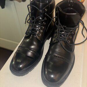 New York & Company Men's Matt Ankle Boots - Black